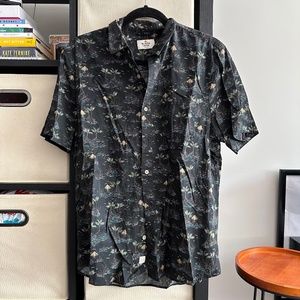 Marine Layer Short Sleeve Light Weight Cotton Shirt